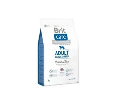BRIT CARE Dog Adult Large Breed su ėriena ir ryžiais 3kg