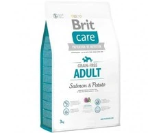 BRIT CARE Dog Adult su lašiša ir bulvėmis 3kg