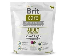 BRIT CARE šunims skirtas sausas maistas mažiems šunims su ėriena ir ryžiais, 1kg