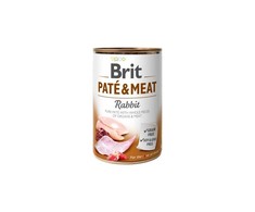 BRIT CARE Dog Rabbit Paté &amp; Meat 400g