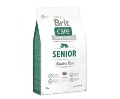 BRIT CARE Dog Senior su ėriena ir ryžiais 3kg