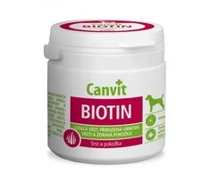 Canvit Dog Biotin tabletės šunims kailiui ir odai N100 100g