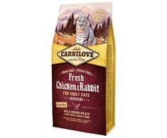 Carni Love Cat Fresh vištiena &amp; triušiena suaugusiems 400g