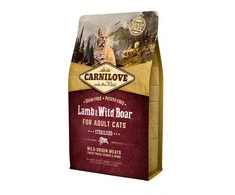 Carni Love Cat su ėriena ir šerniena suaugusiems katėms sterilizuota 400g