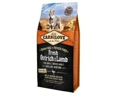 Carni Love Dog Fresh Ostrich&amp;ėriena mažos veislės 6kg