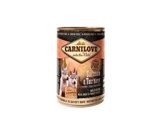 Carni Love Dog konservai šunims Wild Meat su lašiša ir kalakutiena for Puppies 400g