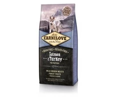 Carni Love Dog su lašiša ir kalakutiena Puppy 12kg