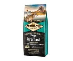 Carni Love Dog Fresh su karpiu ir upėtakiu for Adult 12kg