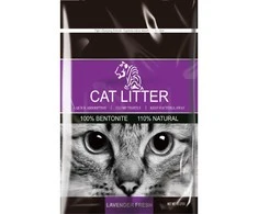 Tiger Pet bentonitinis kraikas levandų kvapo 10L 8kg