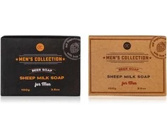Accentra 100g sheep milk soap MEN'S COLLECTION handmade with hop extract