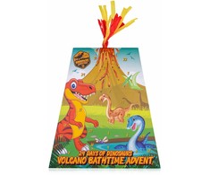 Accentra Advento kalendorius DINOPARK ADVENTURE vulkano formos dėžutėje