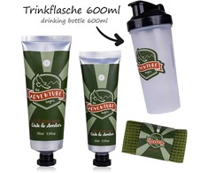Bath set ADVENTURE COLLECTION in drinking bottle