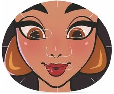 Mad Beauty Disney Princess Jasmine cosmetic sheet mask