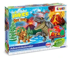 Maudynių Advento kalendorius su dinozaurų tematika CRAZE "INKEE Dinorex"