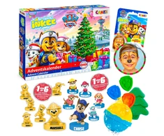 Maudynių Advento kalendorius vaikams CRAZE "INKEE Paw Patrol"