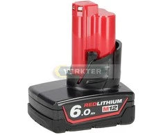 Akumuliatorius MILWAUKEE M12 B6 6,0Ah