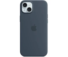 Apple iPhone 15 Plus Silicone Case with MagSafe - Storm Blue - MT123ZM/A
