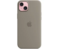 Apple iPhone 15 Plus Silicone Case with MagSafe - Clay - MT133ZM/A