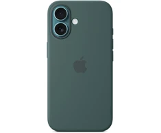 Apple iPhone 16 Silicone Case with MagSafe - Lake Green - MYY83ZM/A