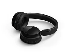 Ant ausų dedamos belaidės ausinės Philips 5000 series, juodos spalvos | TAH5209BK/00