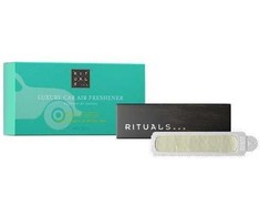 Automobilio kvepalų rinkinys Lotus Flower &amp; White Tea (laikiklis + 2x3 g papildymas) Rituals The Ritual of Karma Life Is A Journey Car Perfume