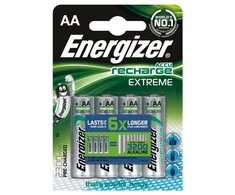 Įkraunami Elementai Energizer Extreme 2300 mAh AA HR6 1.2V 4Vnt