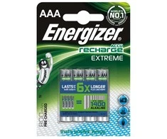 Įkraunami Elementai Energizer Extreme 800 mAh AAA HR3 1.2V 4Vnt