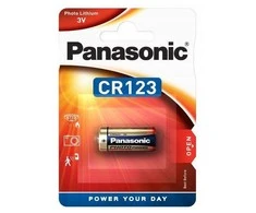 Panasonic cr123 Ličio jonų Elementas 3V 1vnt