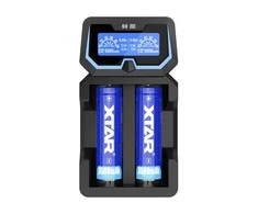 Baterijų įkroviklis XTAR X2 18650 AA AAA elementam ni-MH li-ion