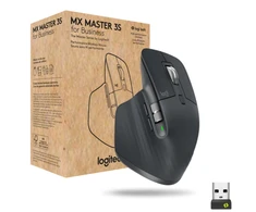Belaidė pelė Logitech MX Master 3S, tamsiai pilka