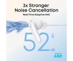 Belaidės ausinės Anker Soundcore P31i (R60i NC), TWS, ANC, baltos spalvos