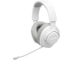 Belaidės ausinės JBL Quantum 360, baltos spalvos