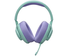 Belaidės ausinės JBL Quantum 360, melsvos/violetinės spalvos