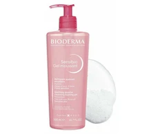 Bioderma Sensibio Foaming Gel Gelinis veido prausiklis jautriai odai, 500 ml