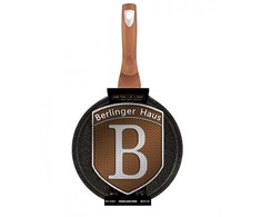 Blynų keptuvė „Berlinger Haus“ BH/6180, 28 cm, Metallic Rose Gold kolekcija