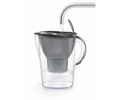 BRITA MARELLA vandens filtravimo indas, 2,4l, pilkos spalvos + 3 filtrai