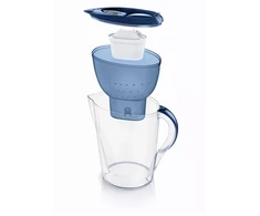 BRITA MARELLA XL vandens filtravimo indas, 3,5l, mėlynos spalvos + 2 filtrai