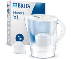 BRITA MARELLA XL vandens filtravimo indas, 3,5l, baltos spalvos