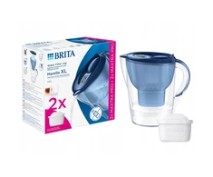 BRITA MARELLA XL vandens filtravimo indas, 3,5l, mėlynos spalvos + 2 filtrai
