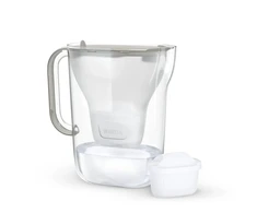 Vandens filtravimo ąsotis BRITA Style Essential 2.4L, smėlio spalvos su 2x MAXTRA PRO filtrais +DOVANA Brita gertuvė