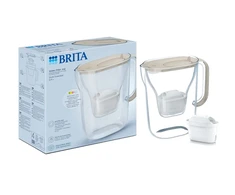 BRITA STYLE ESSENTIAL vandens filtravimo indas, 2,4l, rudos spalvos +DOVANA Brita gertuvė