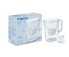 BRITA STYLE ESSENTIAL vandens filtravimo indas, 2,4l, baltos spalvos +DOVANA Brita gertuvė
