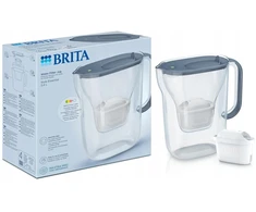 BRITA STYLE ESSENTIAL vandens filtravimo indas, 2,4l, mėlynos spalvos +DOVANA Brita gertuvė