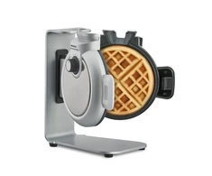 CASO Design WaffleUp belgiškų vaflių keptuvė, 800 W, sidabro spalvos