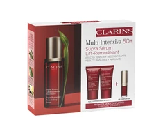 Veido priežiūros priemonių rinkinys Clarins Supra Serum Multi Intensive, 4 vnt.