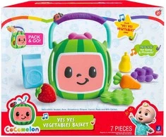 Jazwares COCOMELON Rinkinys „Vaisių ir daržovių krepšelis“