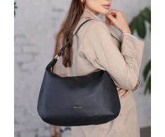 David Jones Moteriška rankinė „Banana Bag“ | juodos spalvos