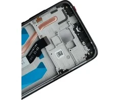 Ekranas su rėmeliu GregooLCD, skirtas Xiaomi Redmi Note 8 Pro, juodos spalvos