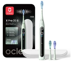 Elektrinis dantų šepetėlis Oclean X Pro 20 S, žalios spalvos