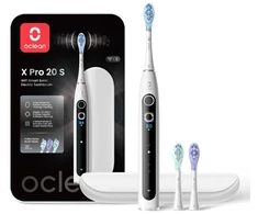 Elektrinis dantų šepetėlis Oclean X Pro 20 S, baltos spalvos